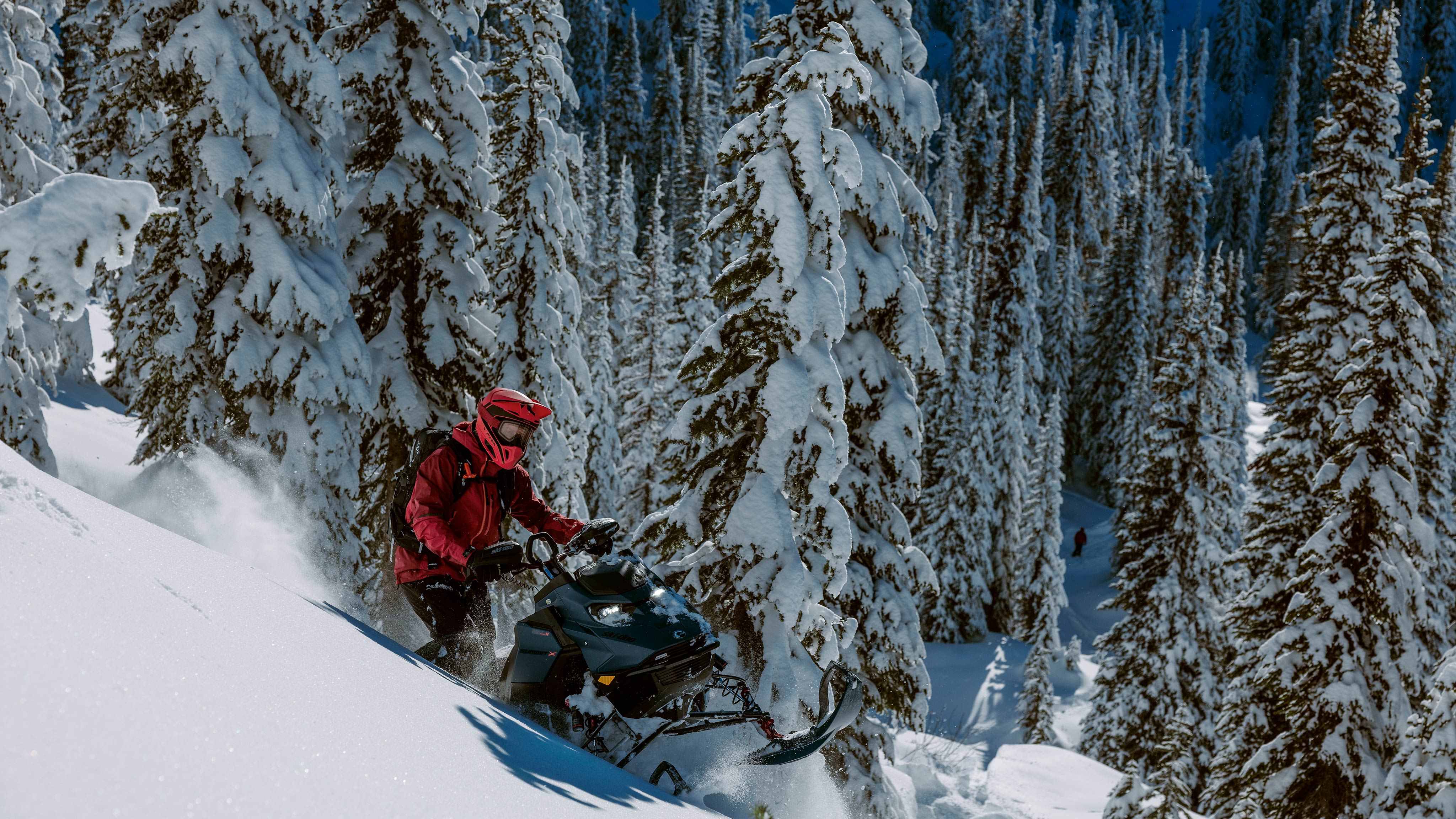 2025 SkiDoo DeepSnow Snowmobile Lineup